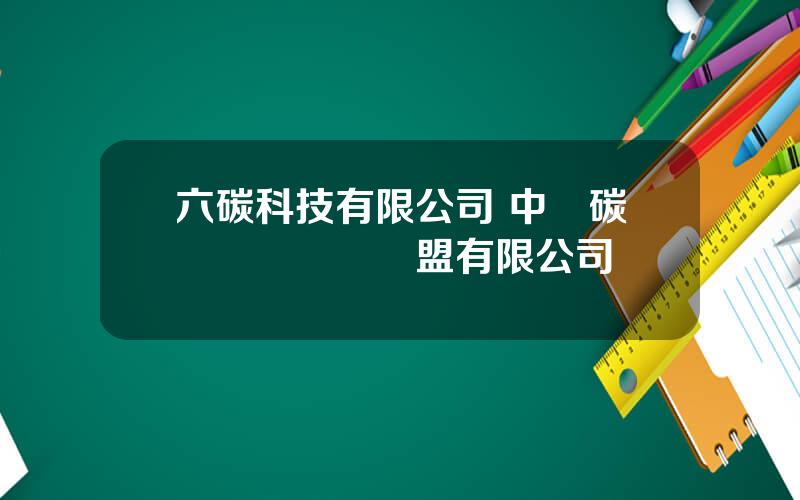 六碳科技有限公司 中國碳氫國際産業聯盟有限公司